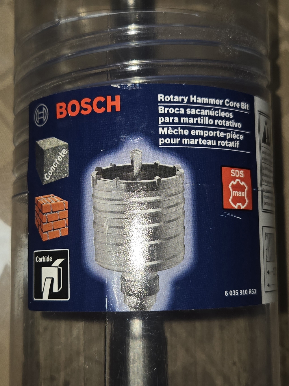 Bosch HC8526 SDS-Max Rotary Hammer Core Bit